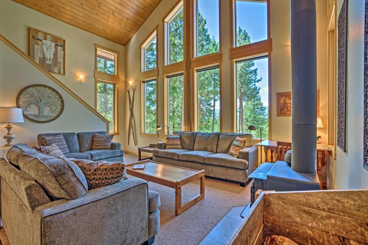 Private Leavenworth Cabin With Mtn Views And Fire Pit Kültér fotó