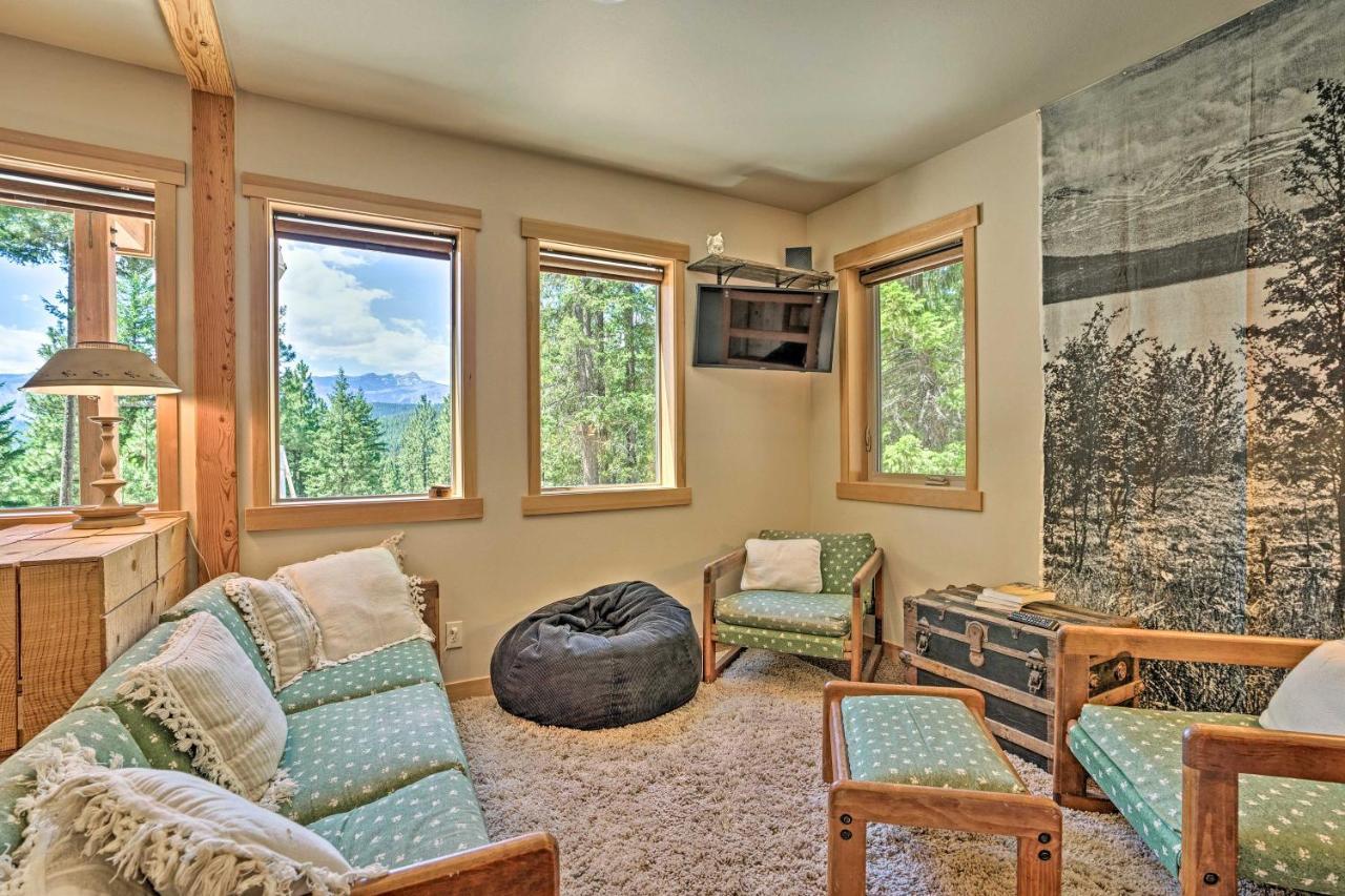 Private Leavenworth Cabin With Mtn Views And Fire Pit Kültér fotó