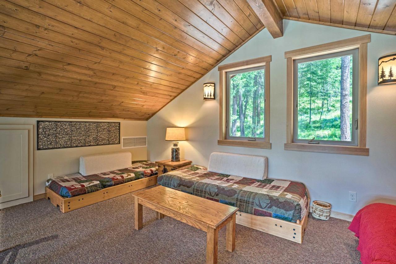 Private Leavenworth Cabin With Mtn Views And Fire Pit Kültér fotó