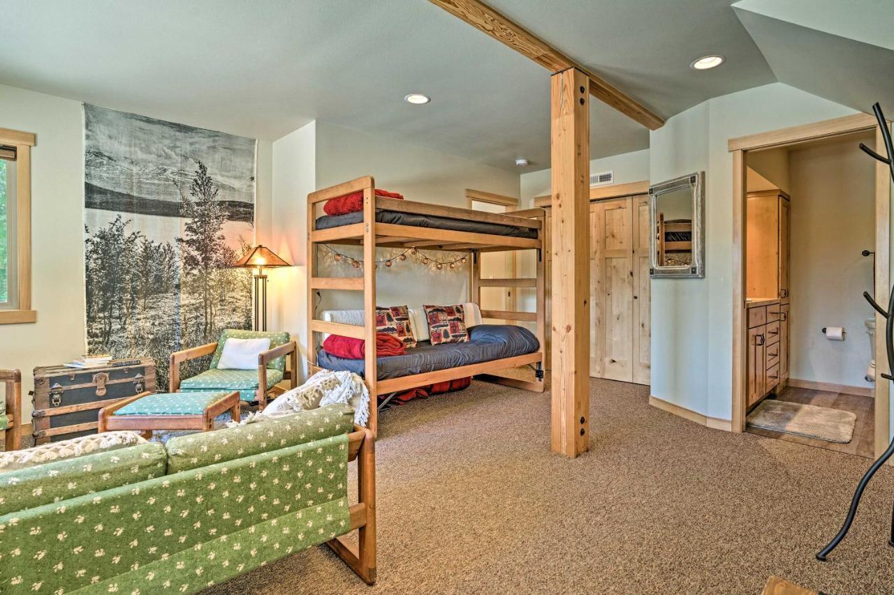 Private Leavenworth Cabin With Mtn Views And Fire Pit Kültér fotó